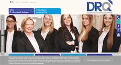 Desktop Screenshot of drquantius.de